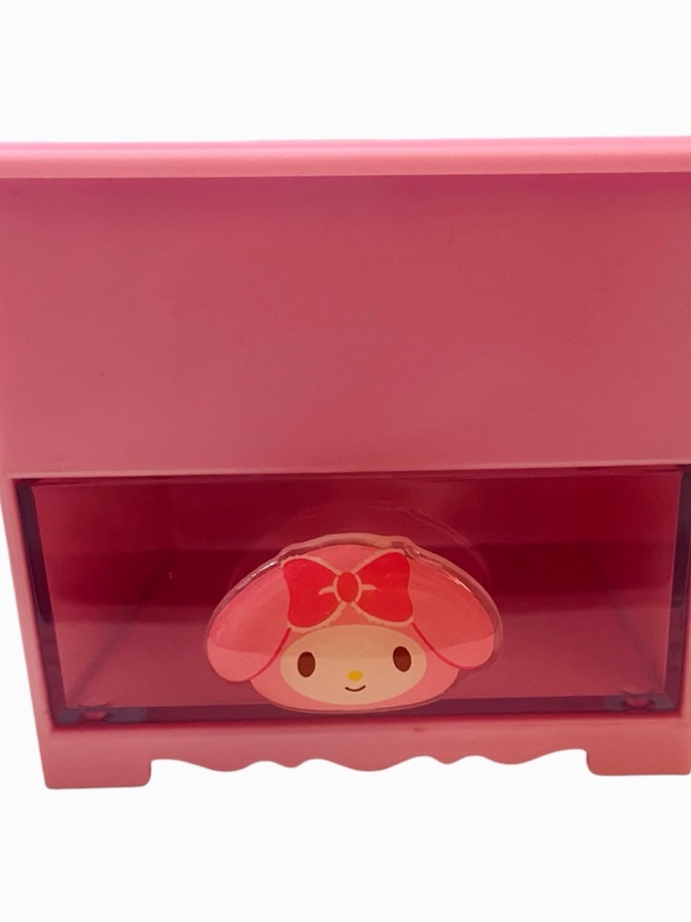 Sanrio My Melody Pink Plastic Mini Drawer Organizer